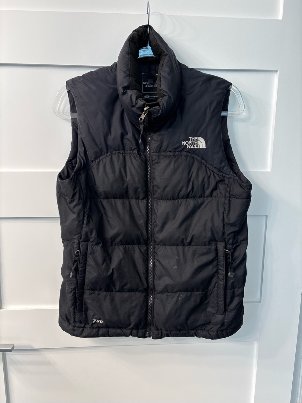 The North Face Black Womens 700 Gorpcore Outdoor Puffer Vest
